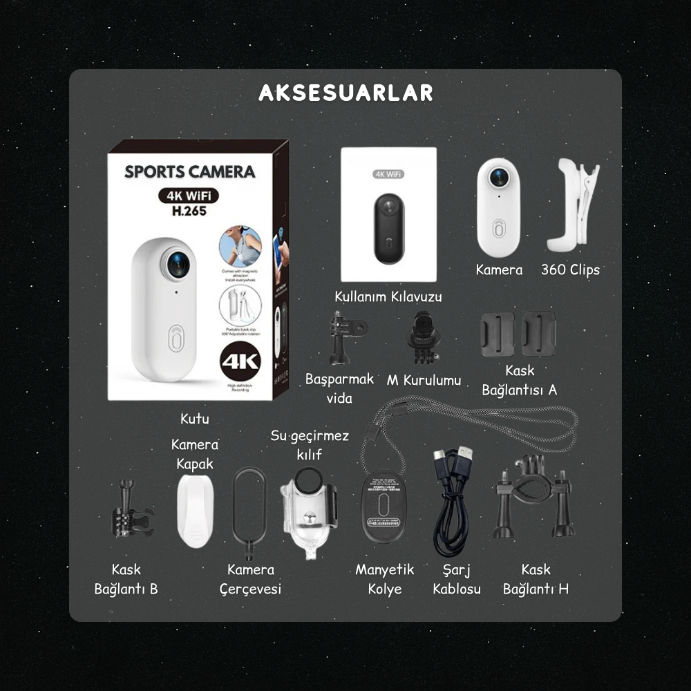 MoveCam™ Aksiyon Kamera