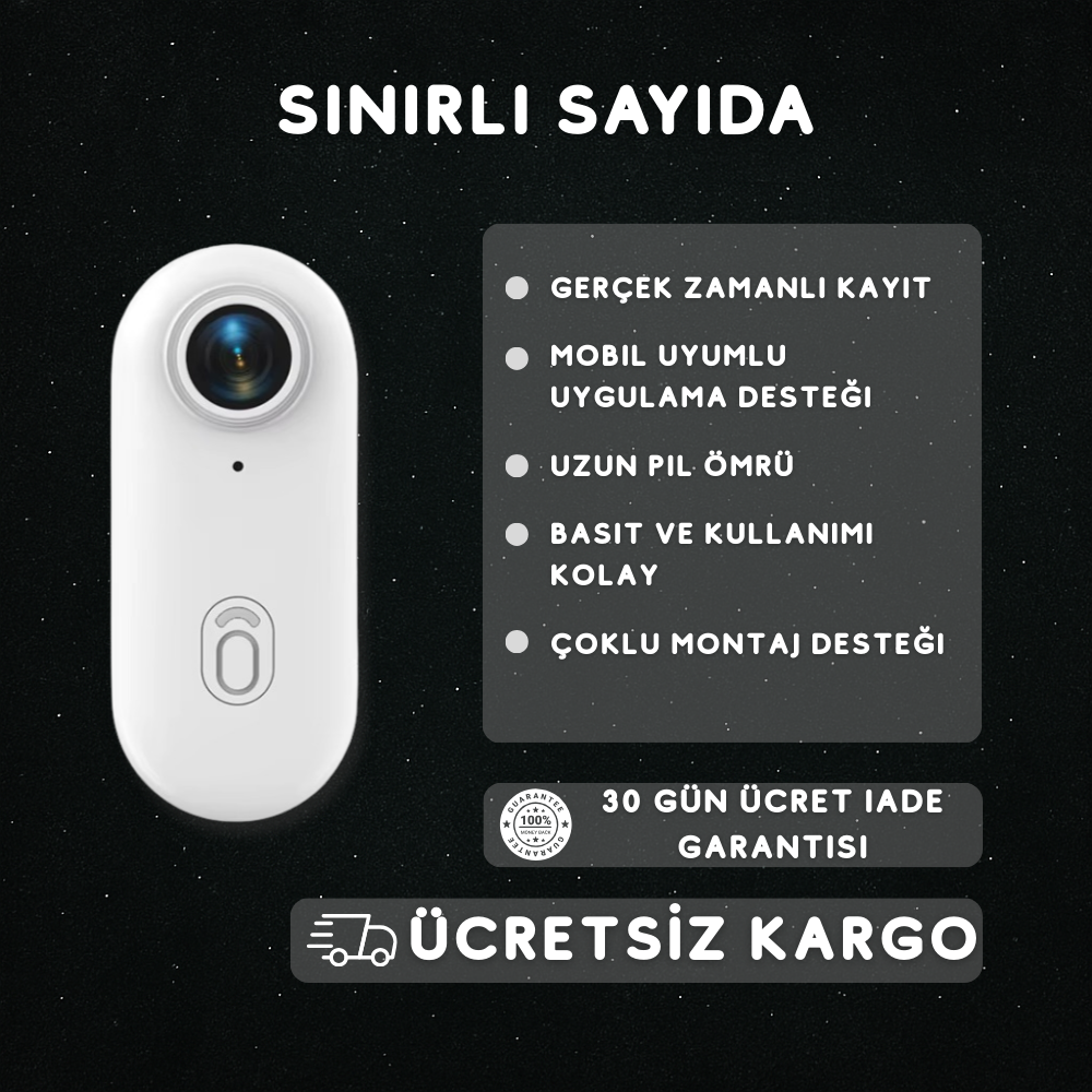 MoveCam™ Aksiyon Kamera